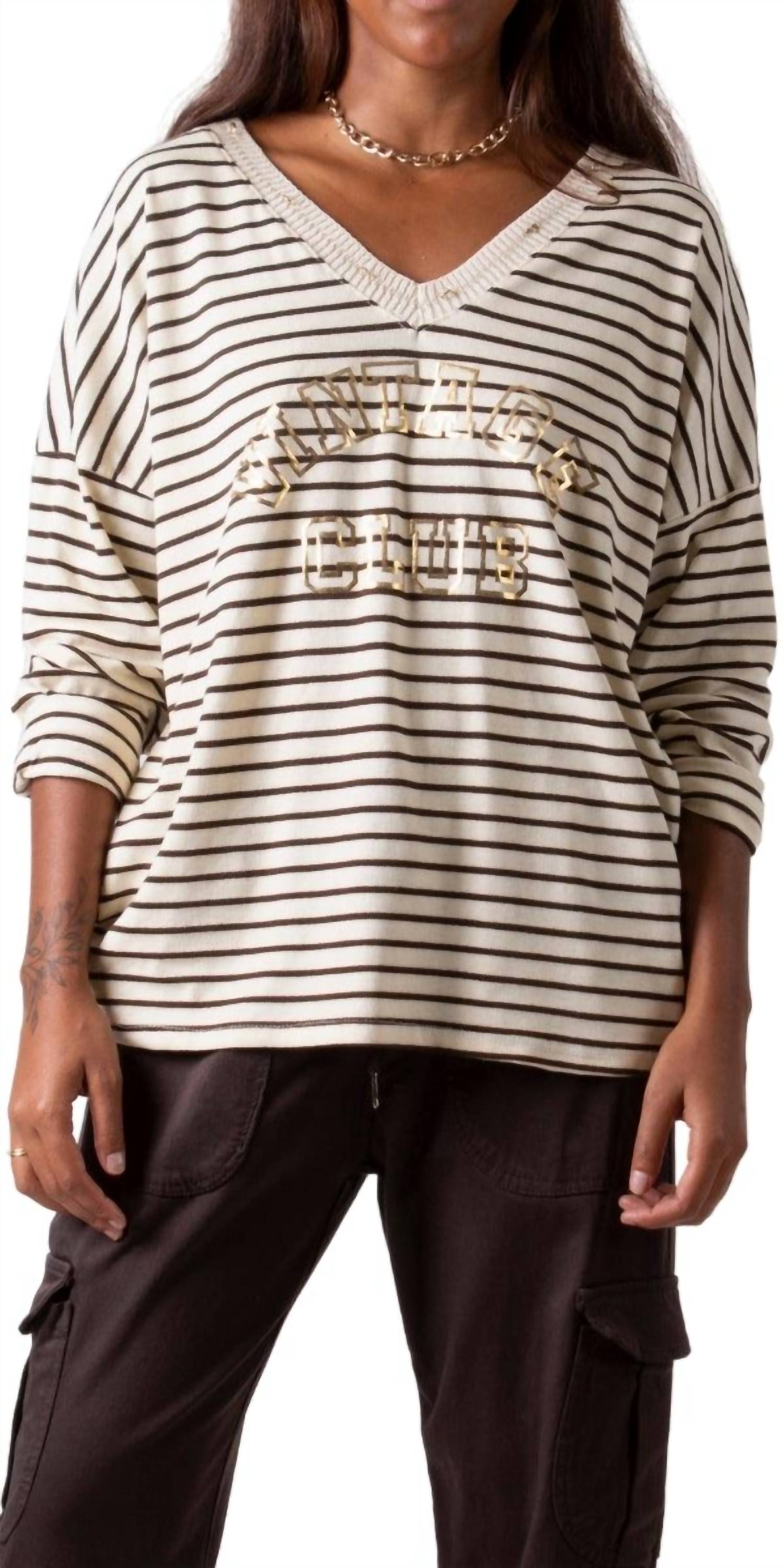 

GIGI MODA Вязаный свитер Marinaia шоколадного цвета