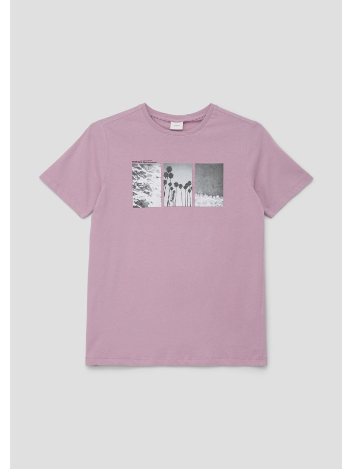 

s.Oliver Футболка цвета 4753_сиреневый, Фиолетовый, s.Oliver Футболка цвета 4753_сиреневый