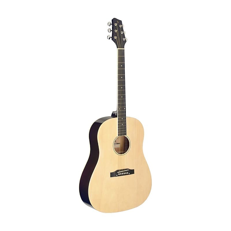 

Акустическая гитара Stagg Dreadnought Acoustic Guitar - Natural - SA35 DS-N