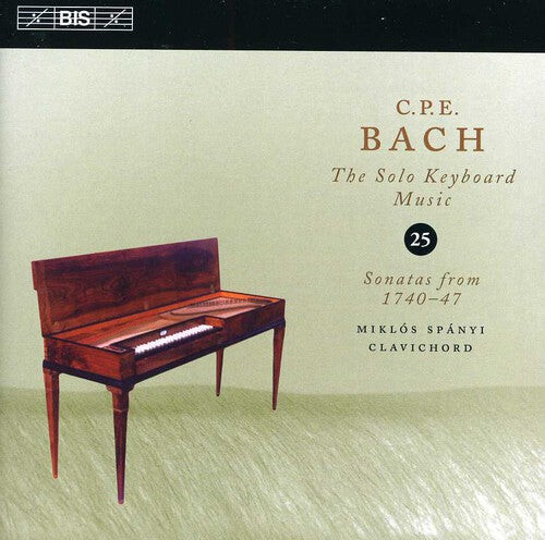 

CD диск Bach, C.P.E. / Spanyi: Solo Keybord Music 25