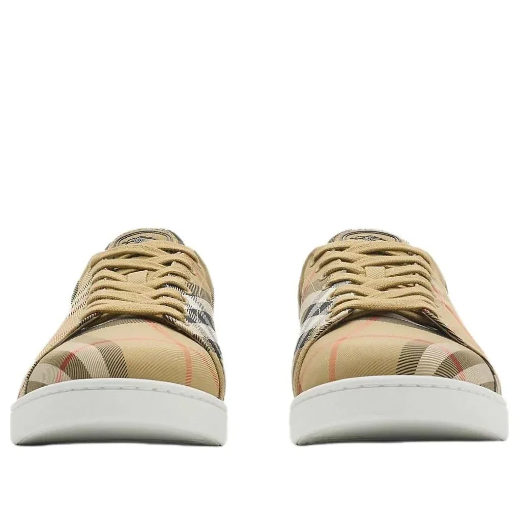 Кроссовки Burberry 26 Check Set, цвет «песочно-бежевый» 81188461 — фото 3