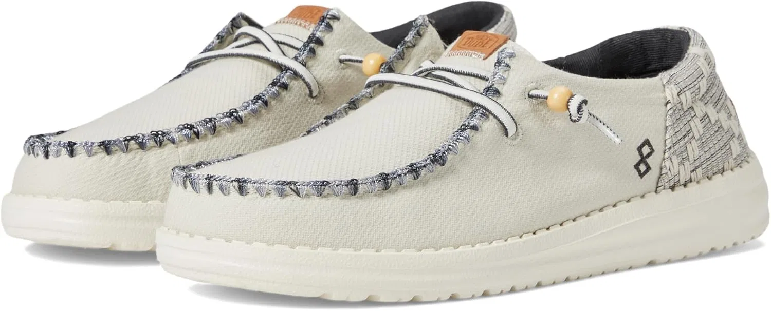 Туфли Hey Dude Wendy Funk Jacquard HEYDUDE, Jacquard White