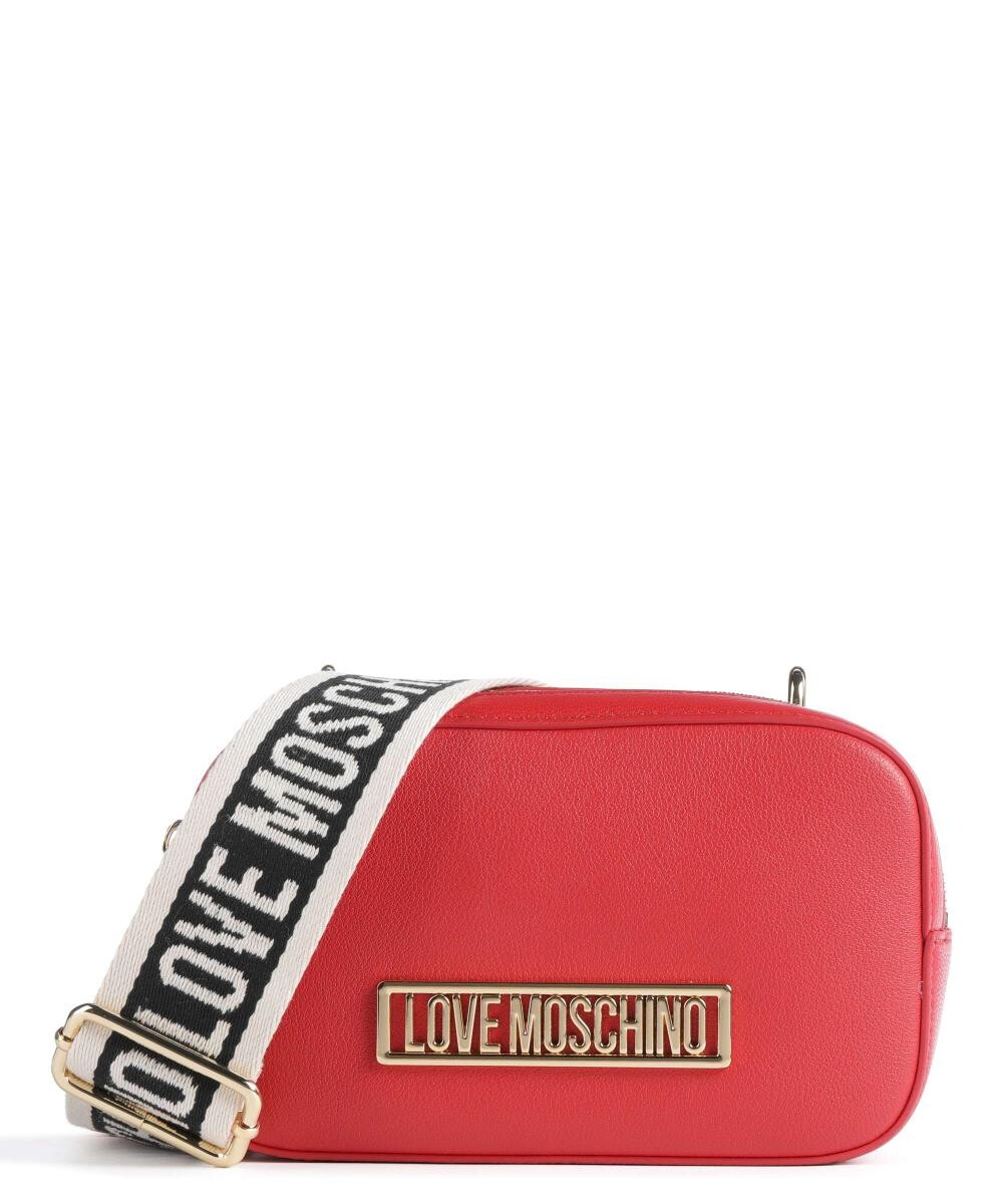 

Сумка через плечо из искусственной кожи с лямочным ремнем Love Moschino, красный