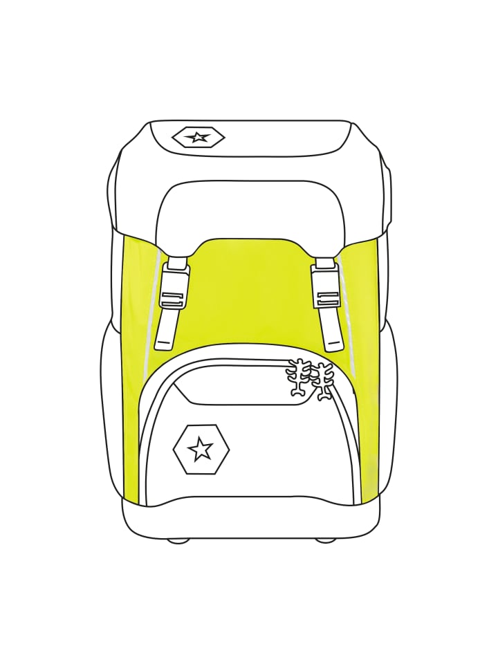 

Step by Step Накидка-свитер для рюкзака GIANT, желтая