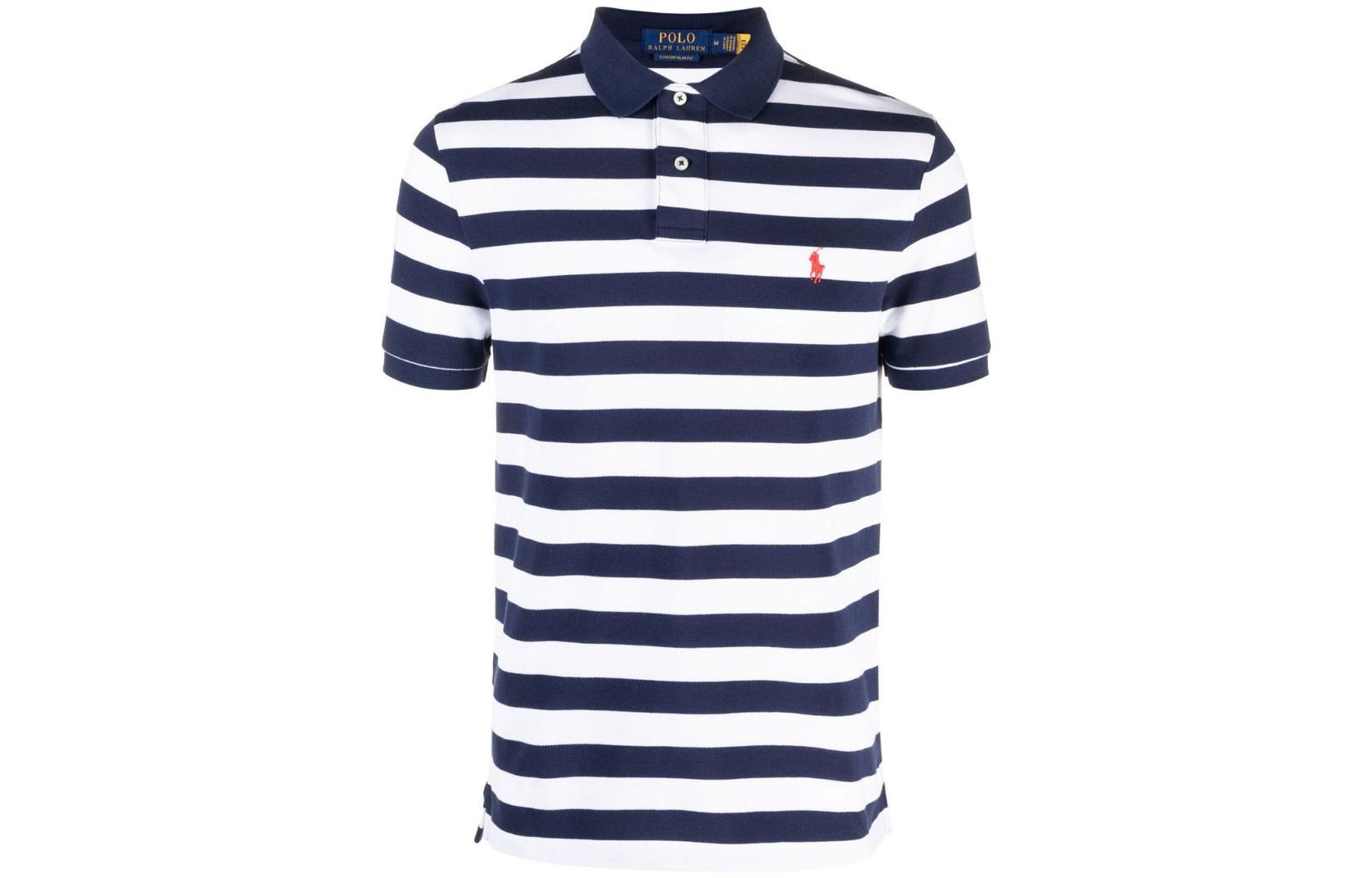 

Полосатая поло Polo Ralph Lauren, сине-белая