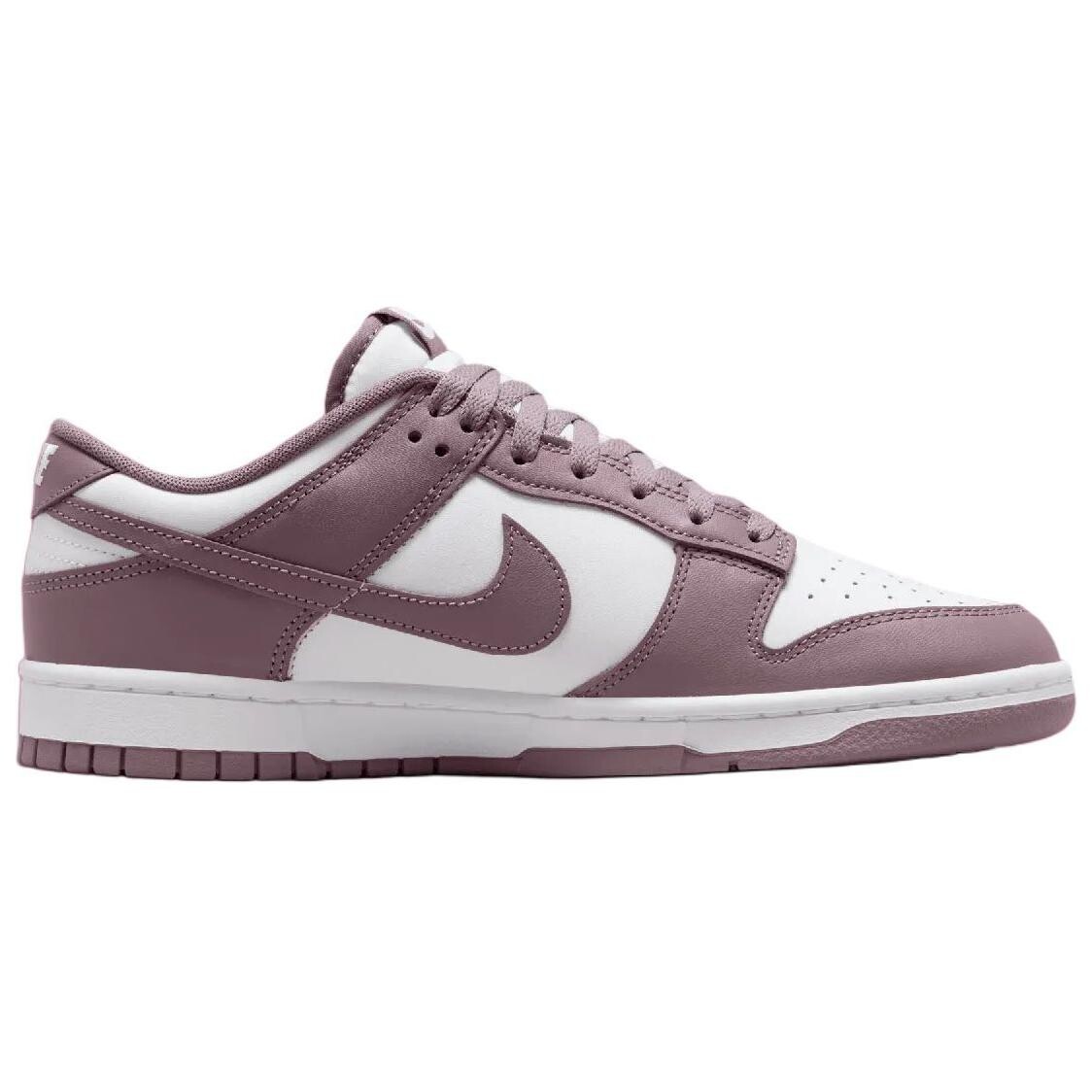 Кроссовки Nike Dunk Skateboarding Shoes Unisex Low-top White/purple, фиолетовый — фото 2