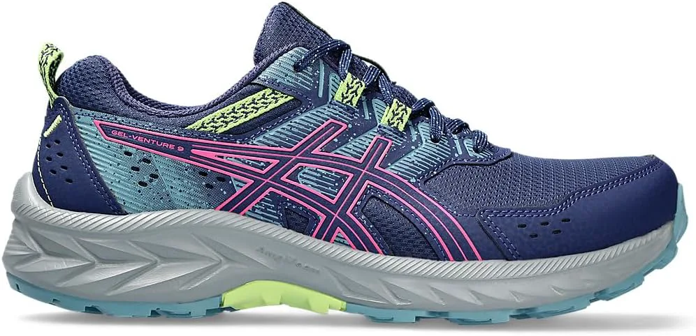 Женские беговые кроссовки ASICS Gel-Venture 9, розовый — фото 2
