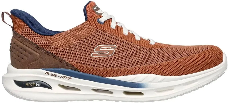 Кроссовки Skechers Arch Fit Orvan для мужчин, черные (Kincade) — фото 4