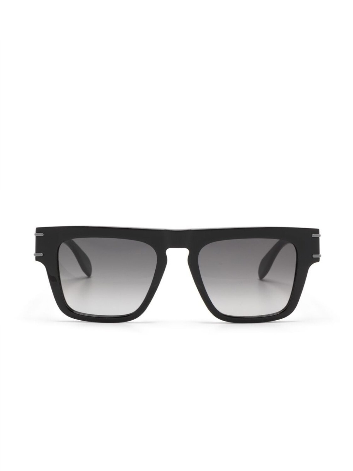

Alexander McQueen Eyewear солнцезащитные очки в прямоугольной оправе, черный