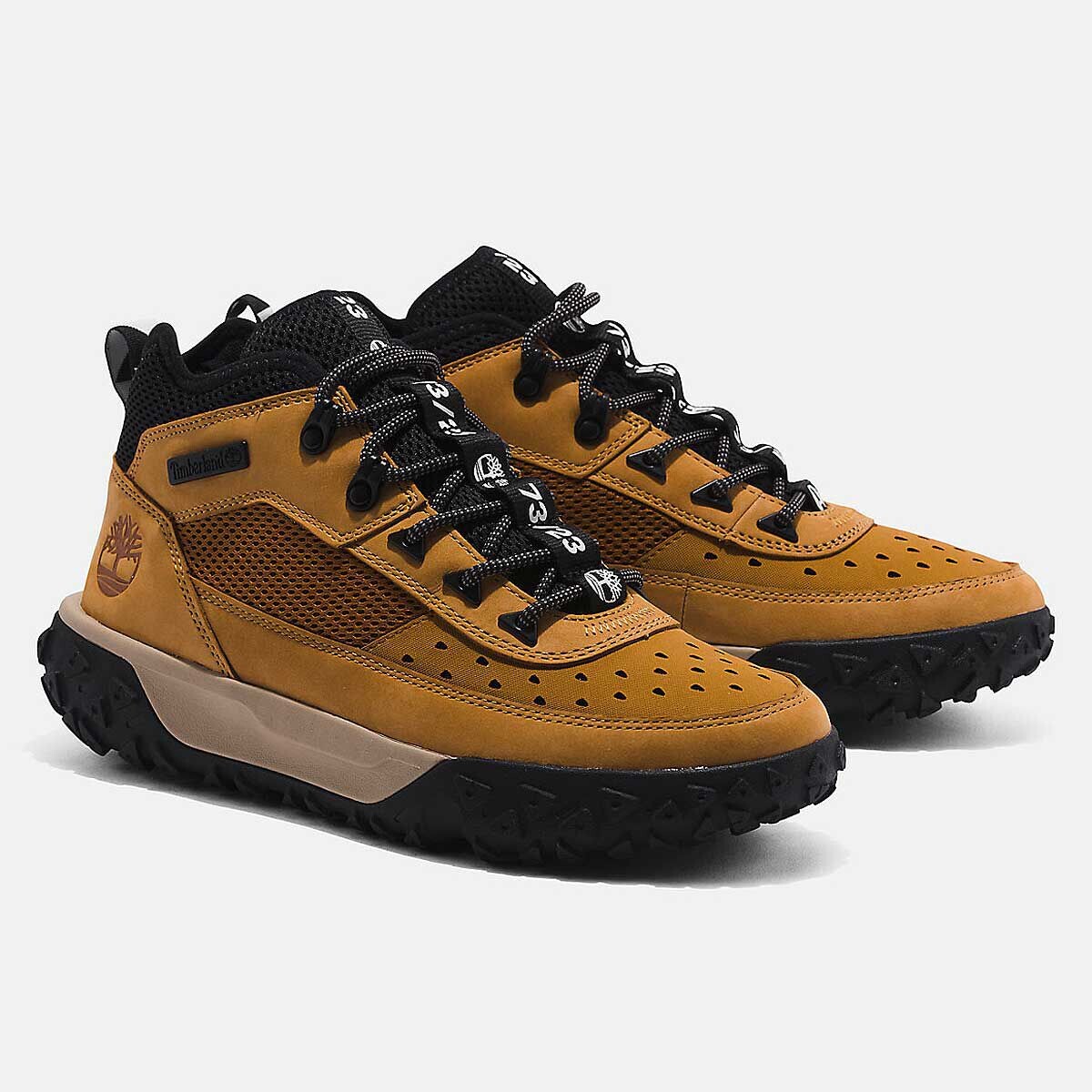 Ботинки мужские Timberland GreenStride Motion спортивные на шнуровке, коричневый — фото 2