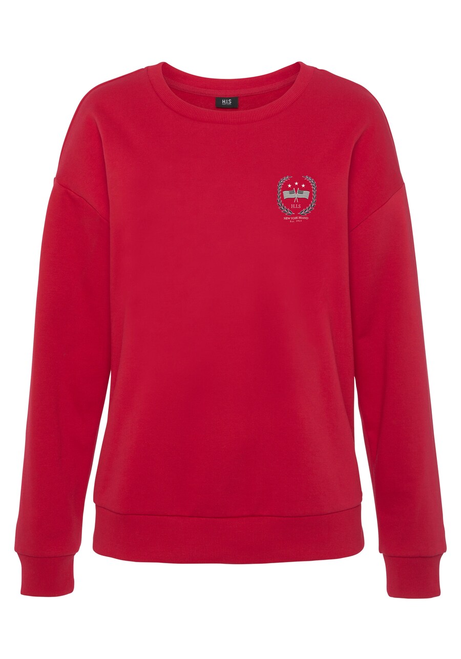 

Свитер H.I.S Sweatshirt, цвет red/cherry red