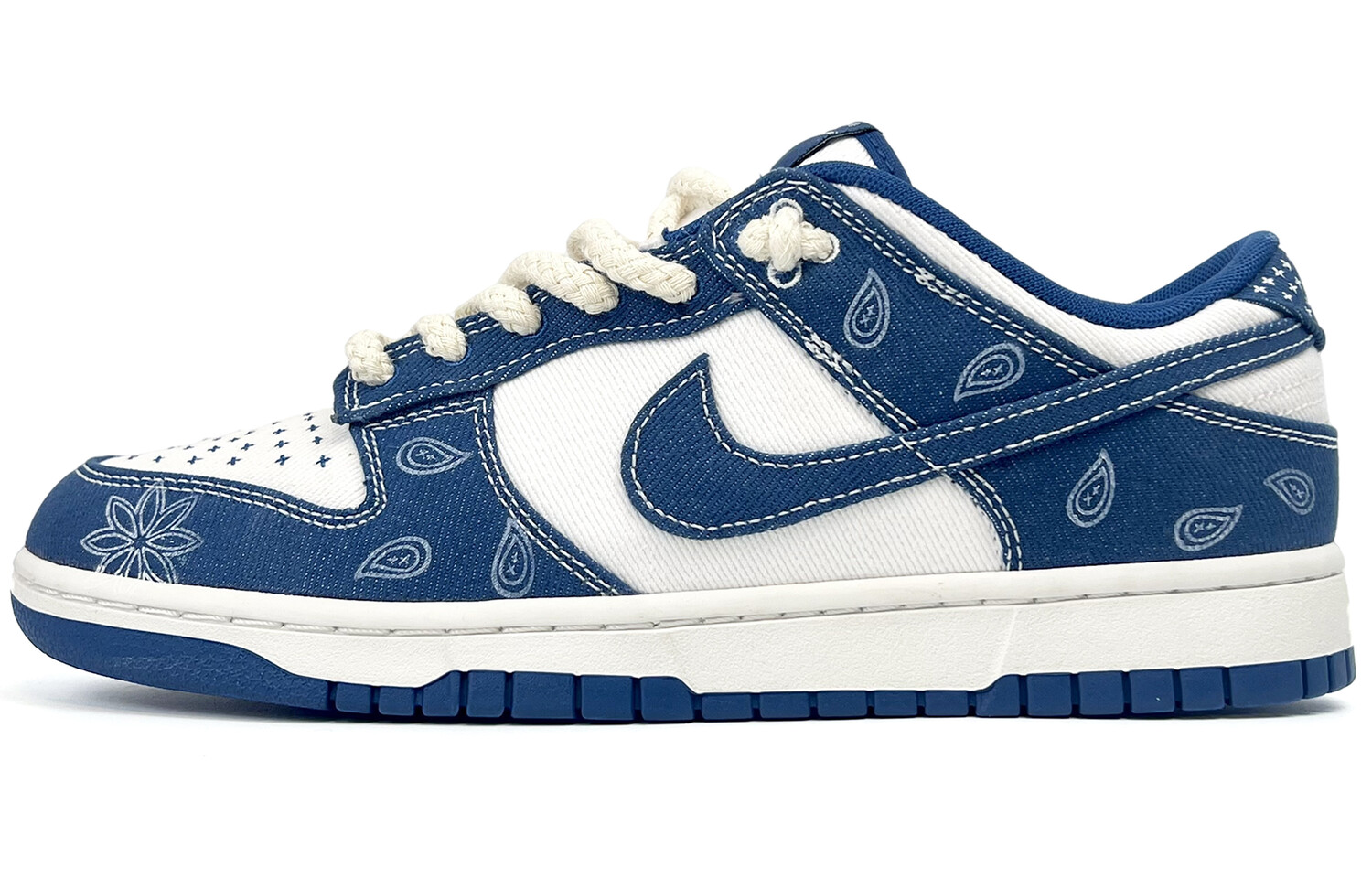 

Кроссовки для скейтбординга Nike Dunk Low унисекс, темно-синий
