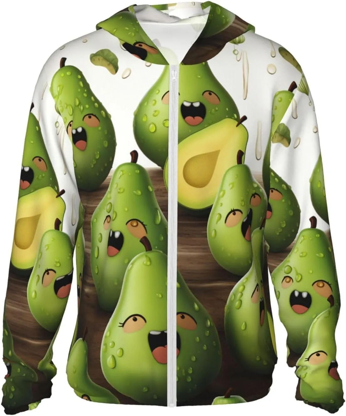 

Толстовка с защитой от солнца UPF 50+ с капюшоном и карманом HJBNW