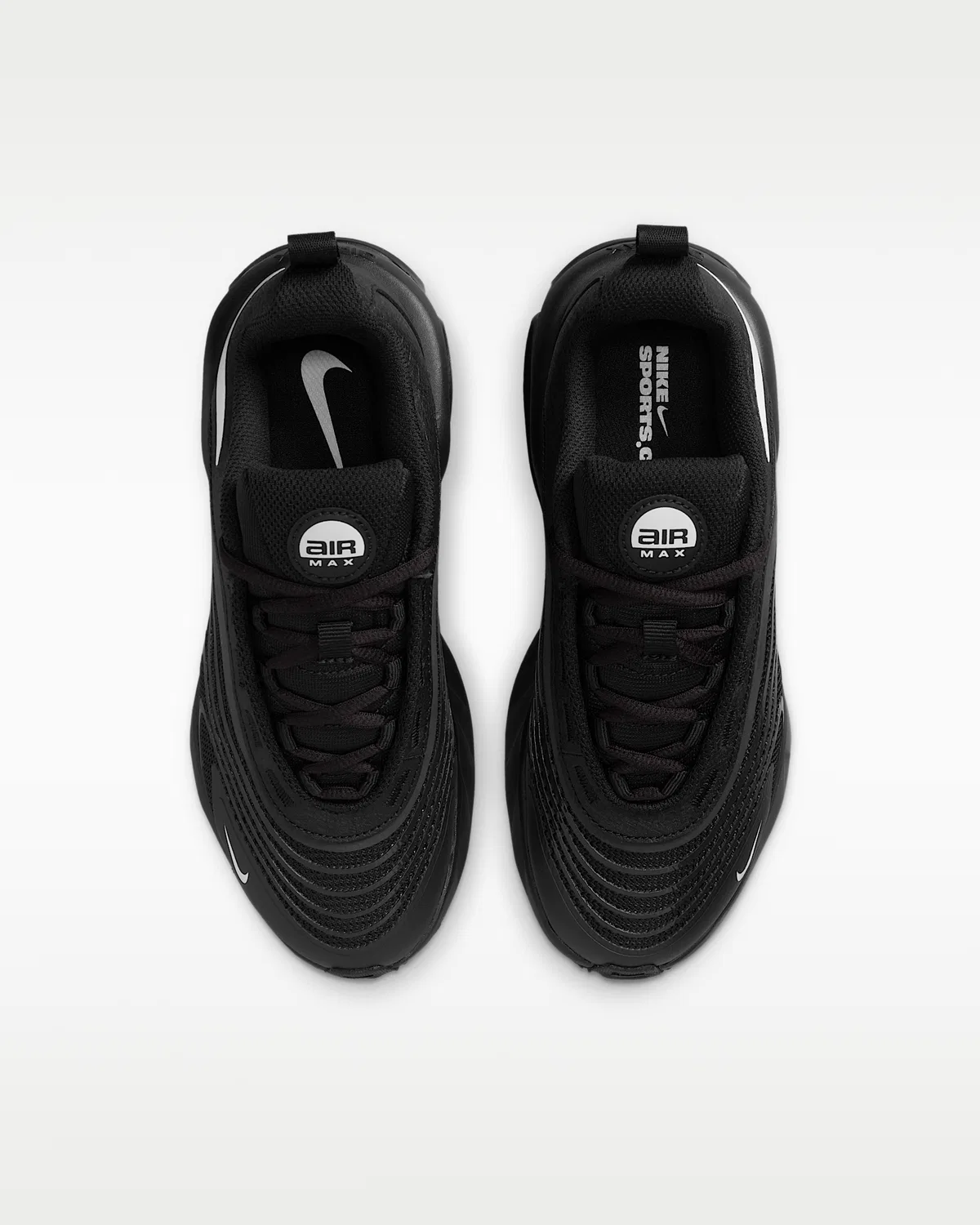 Кроссовки Nike Air Max Fire для детей старшего возраста, Black/White — фото 4