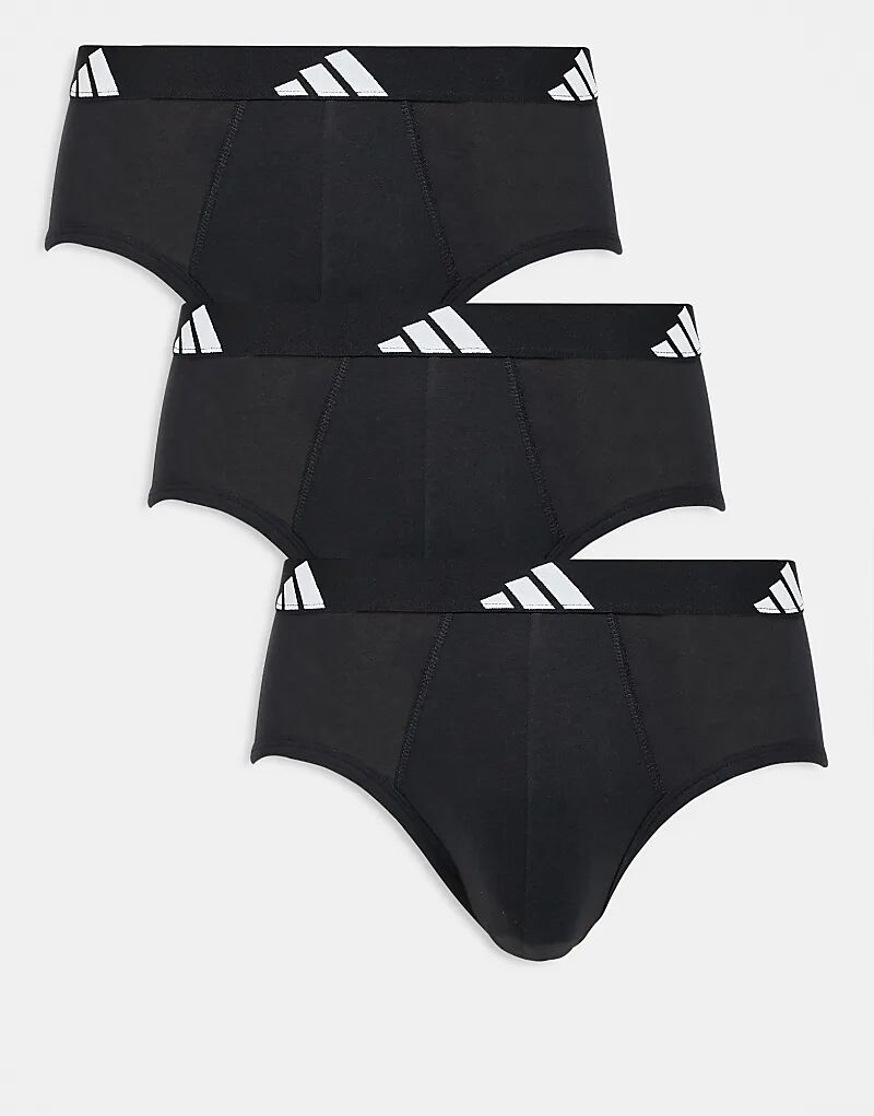 

Комплект из 3 спортивных трусов Adidas Active Flex черного цвета