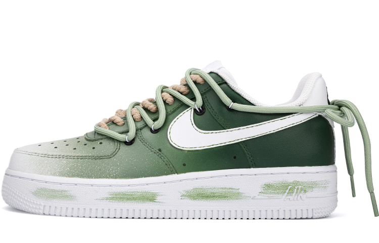 

Кроссовки Nike Air Force 1 Skateboard Shoes Women's Low-Top White/Green