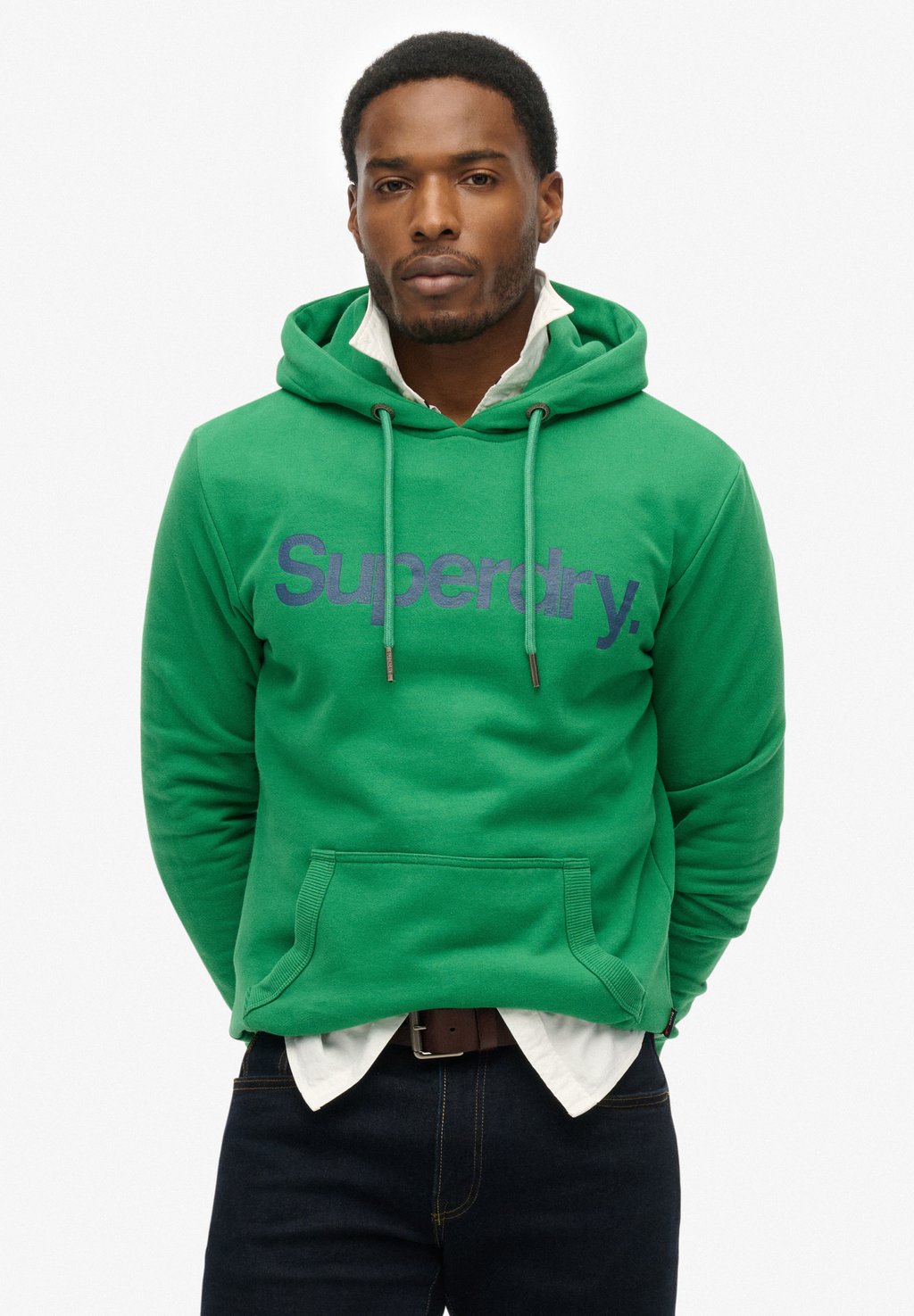 

Толстовка CORE LOGO - Hoodie Superdry, зеленый