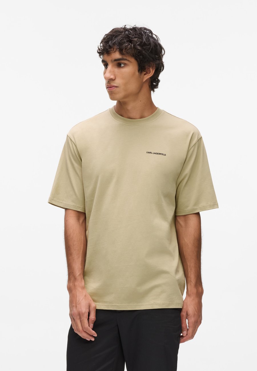 

Футболка KARL LAGERFELD Print T-shirt, Twill/Tan, Бежевый, Футболка KARL LAGERFELD Print T-shirt, Twill/Tan
