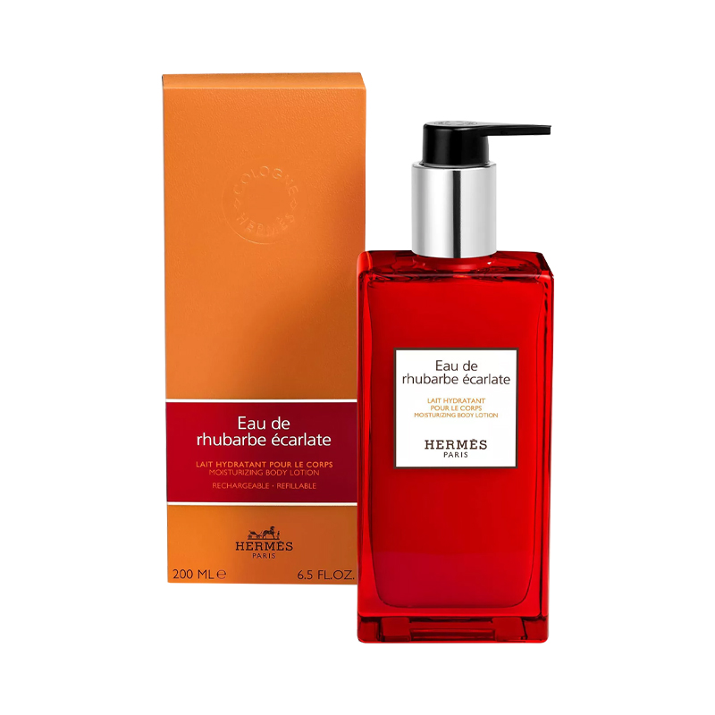 HERMES Красный женьшеневая лосьон для тела увлажняющий и питающий 200ml — фото 3
