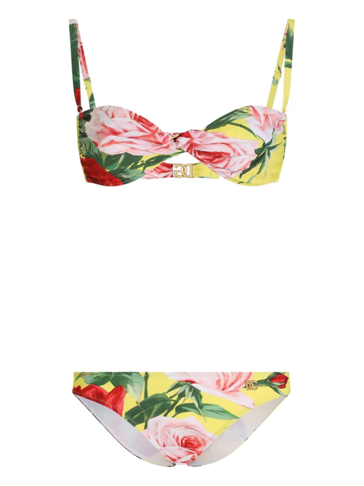 

Dolce & Gabbana бикини с принтом, желтый