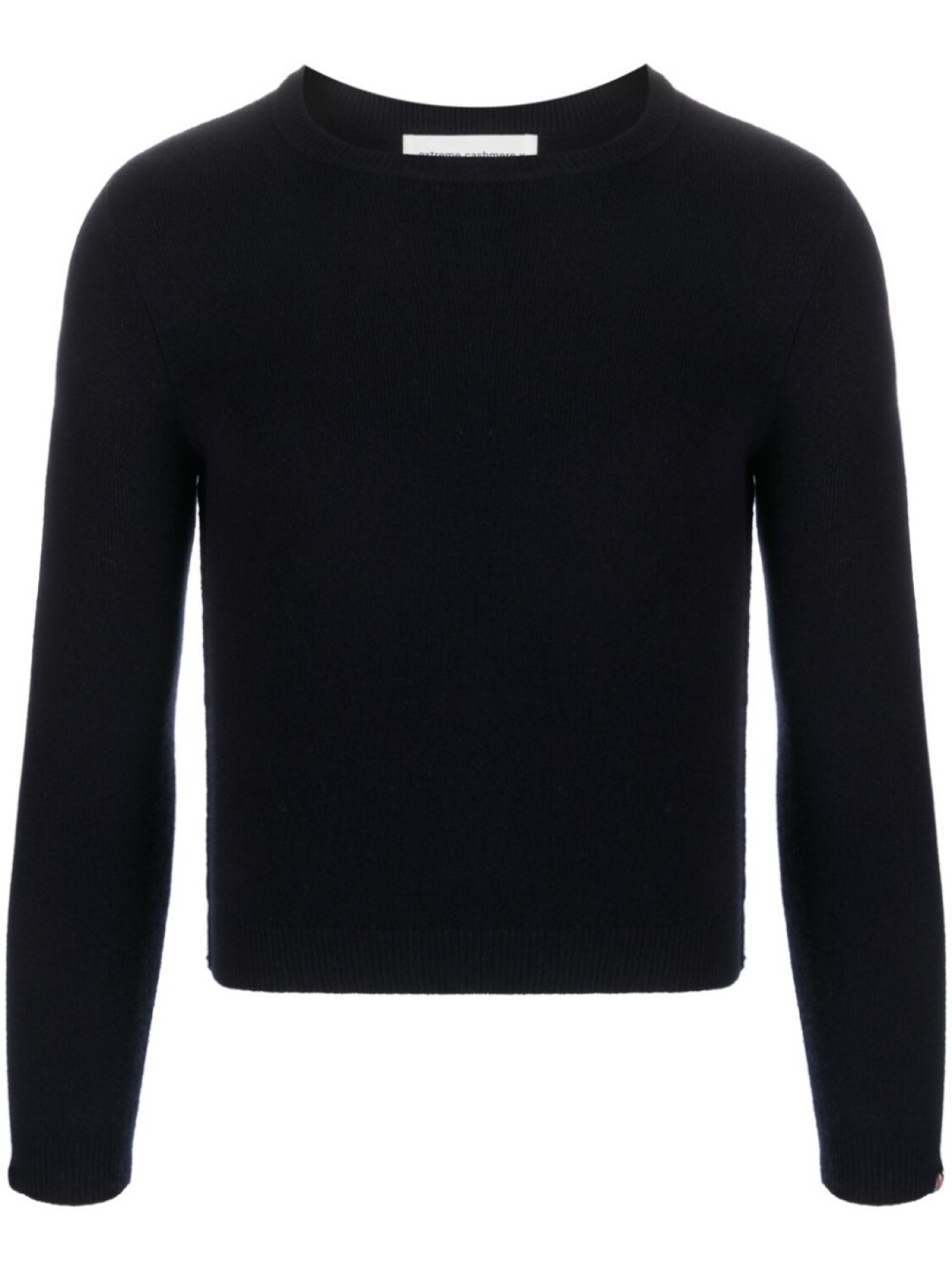 

Extreme cashmere укороченный джемпер фактурной вязки, синий