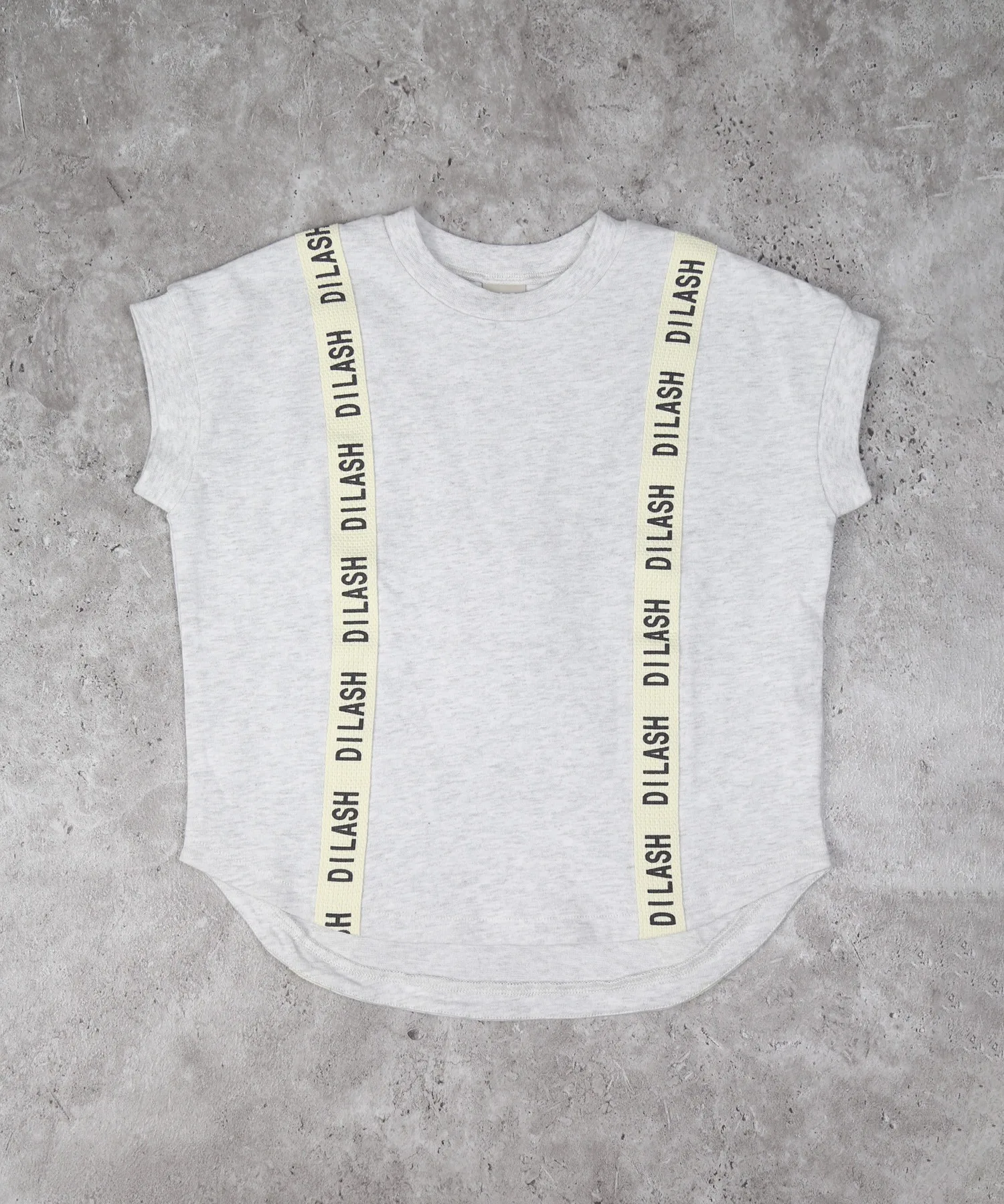 Детская футболка с имитацией suspenders DILASH DL25ES011 серый