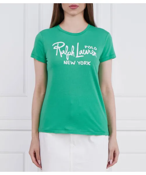 

Футболка Regular fit Polo Ralph Lauren, зеленый