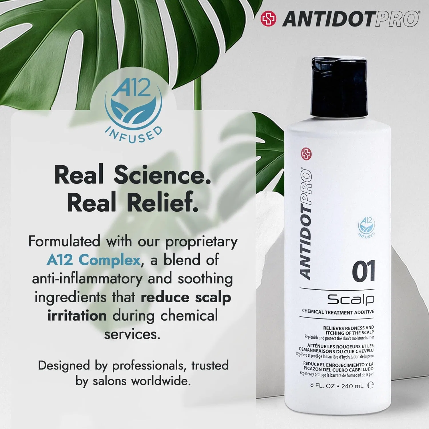 Средство для снятия покраснения и зуда кожи головы ANTIDOT PRO RELIEFS ‎Antidot Pro — фото 4