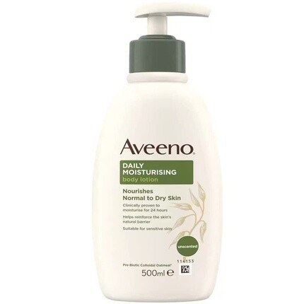 

Aveeno Ежедневный увлажняющий лосьон 24-часовое увлажнение для нормальной и сухой кожи 500 мл