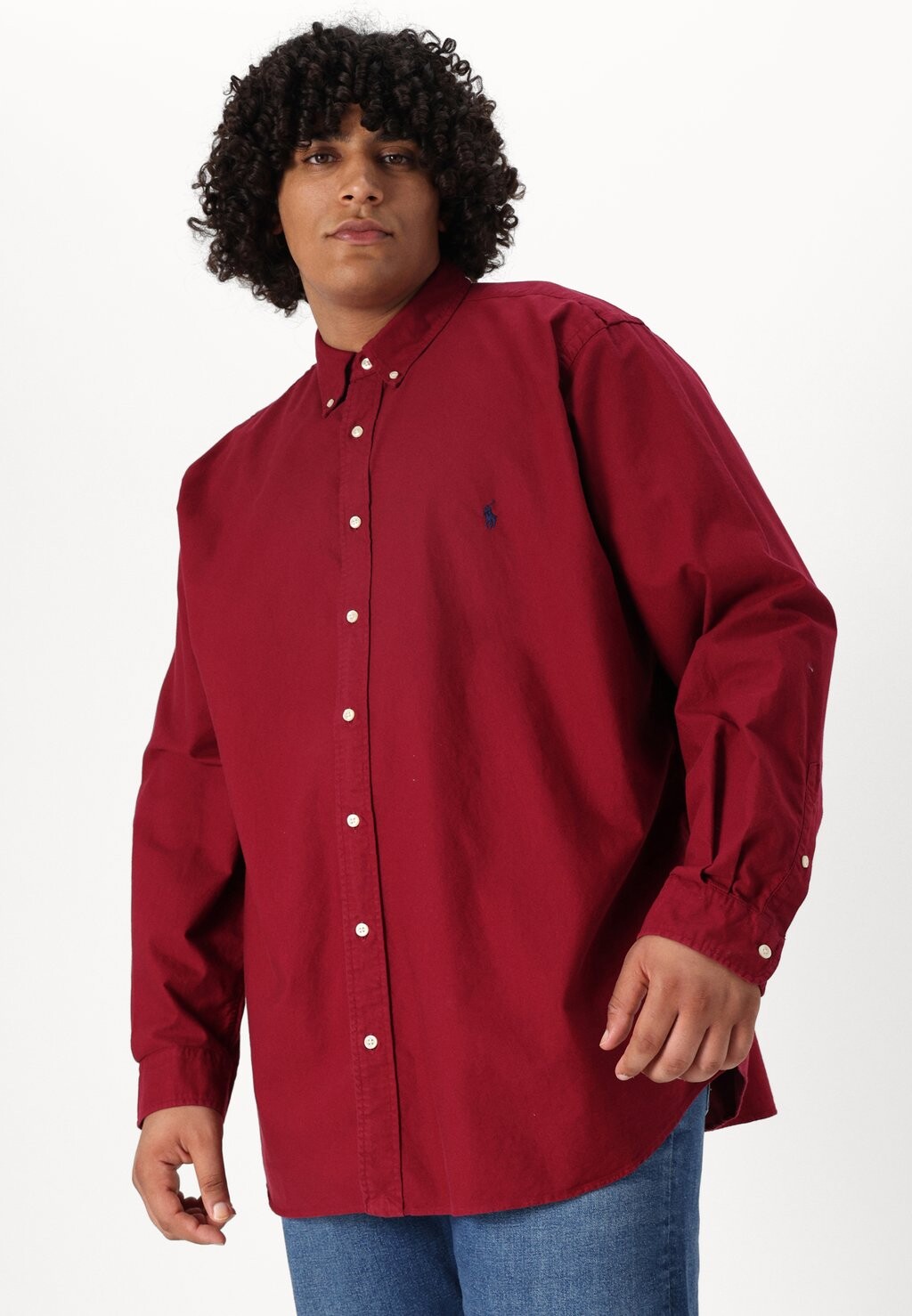 

Рубашка LONG SLEEVED Polo Ralph Lauren Big & Tall, Бордо