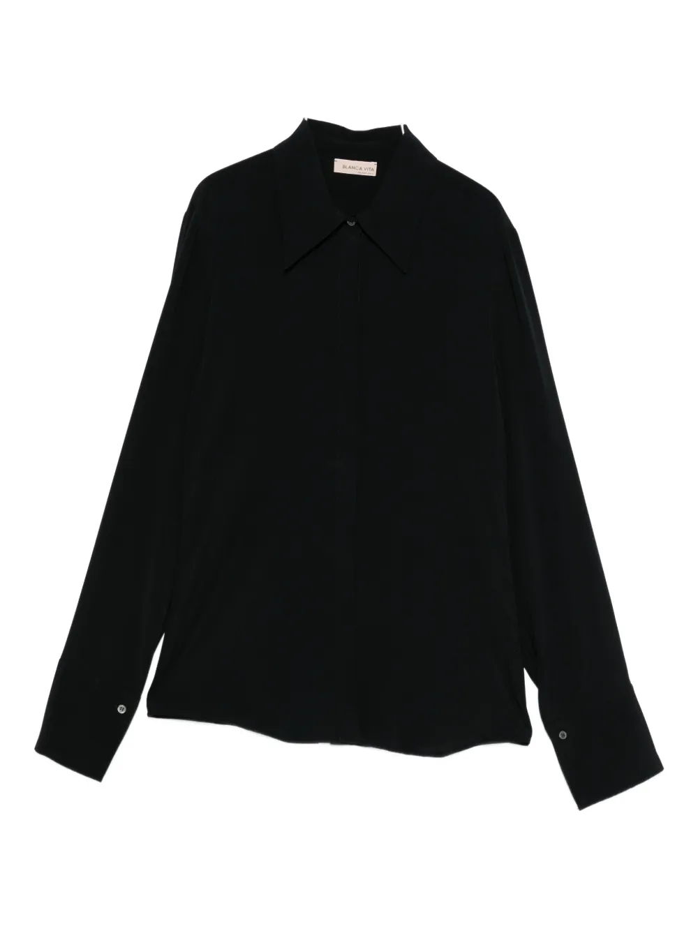 

Рубашка на пуговицах Blanca Vita, черный