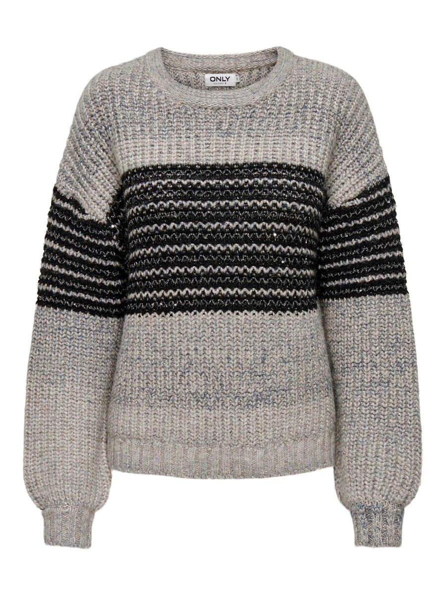 

Тонкий вязаный свитер ONLY Sweater Lucilla, серый
