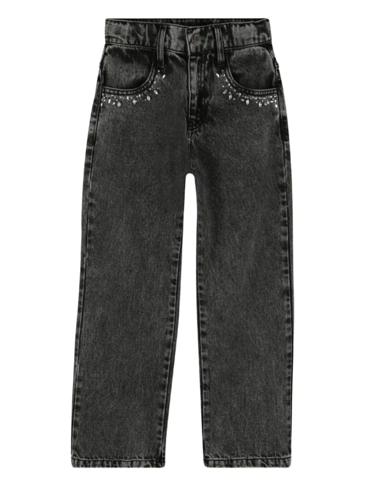 

Marc Jacobs Kids декорированные джинсы, черный