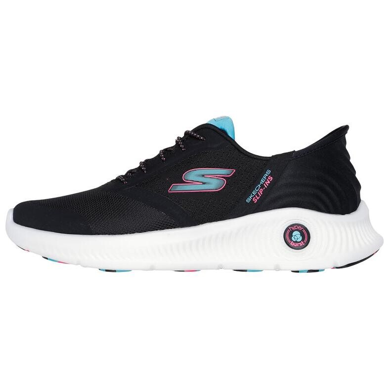 

Кроссовки Skechers Slip Ins Lifestyle Shoes Women's Low-top Black / Multicolored, черный