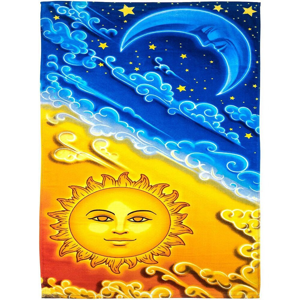 

Полотенце для любителей животных Dawhud Direct, цвет Sun And Moon
