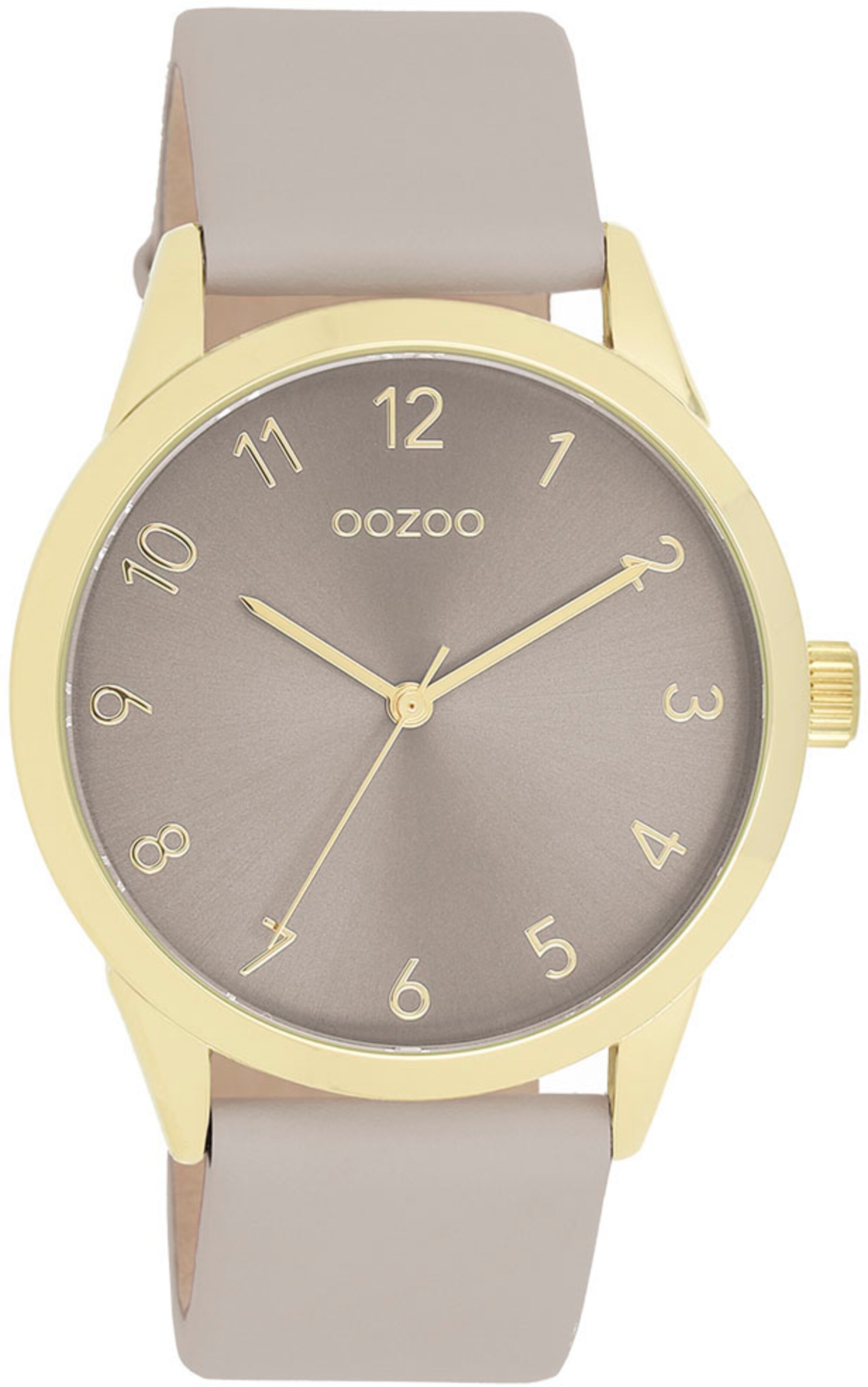 

OOZOO Аналоговые часы в цвете taupe