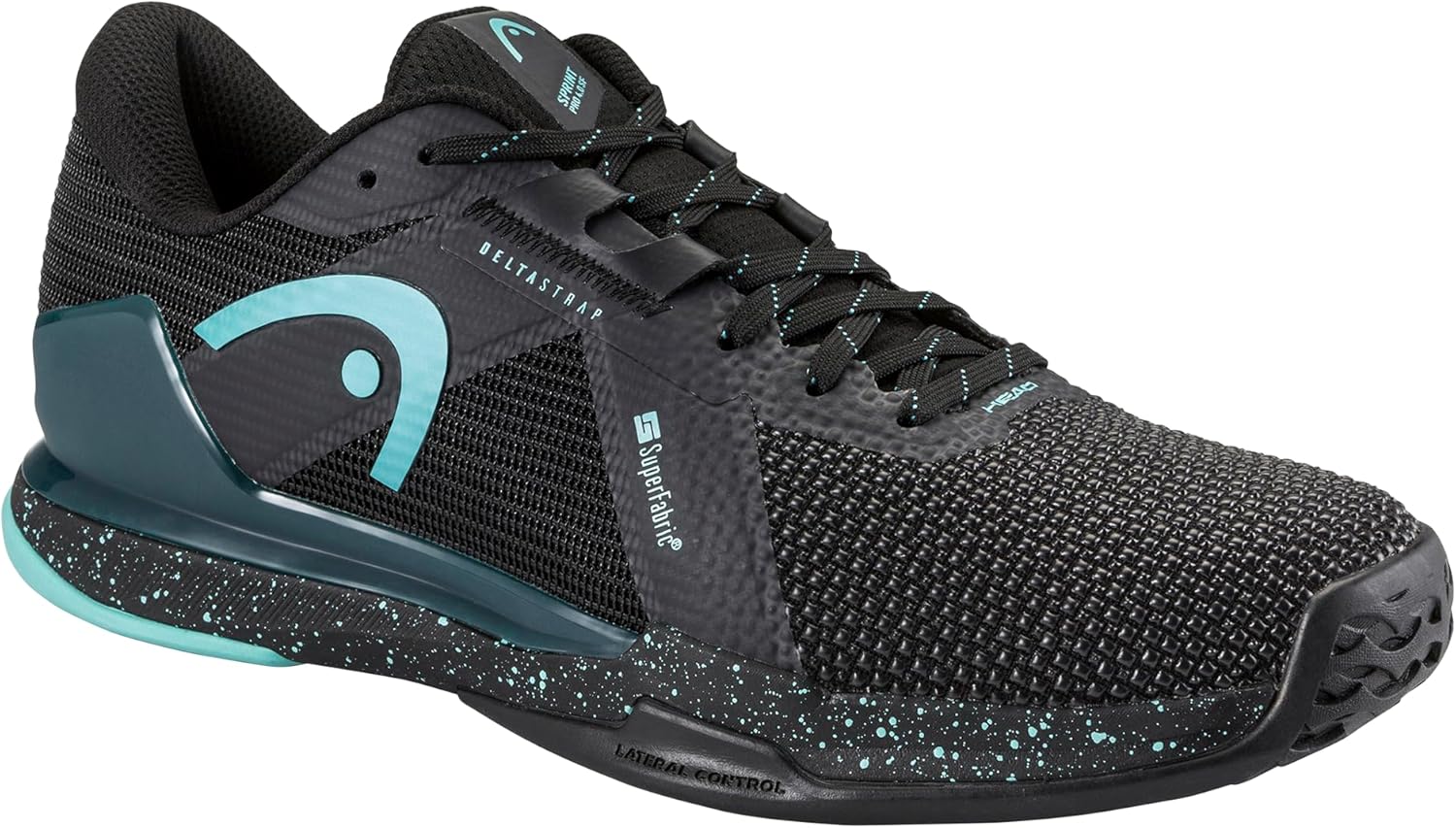 

Мужские теннисные кроссовки HEAD Sprint Pro 4.0 SF, черный/бирюзовый