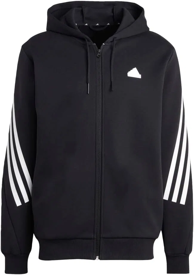 Мужская толстовка adidas Future Icon с тремя полосками на молнии