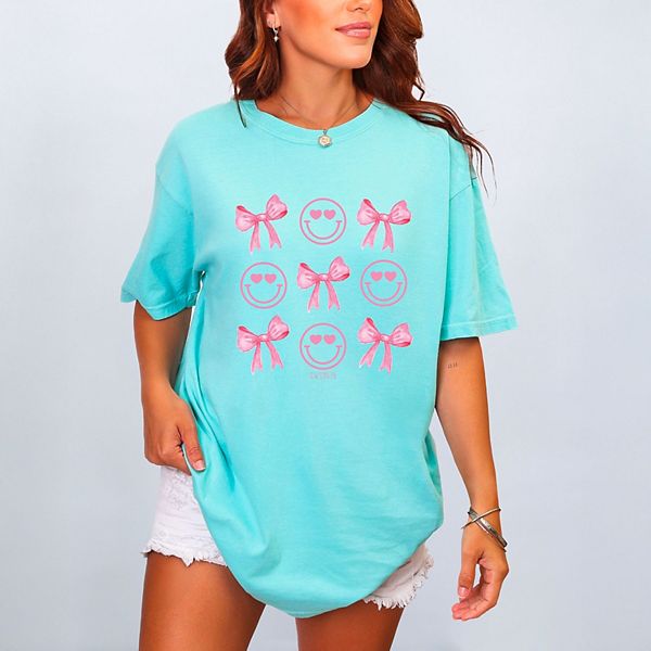 

Футболка с принтом SWSmiley smiley face coquette chart Simply Sage Market, Chalky Mint, Зеленый, Футболка с принтом SWSmiley smiley face coquette chart Simply Sage Market, Chalky Mint