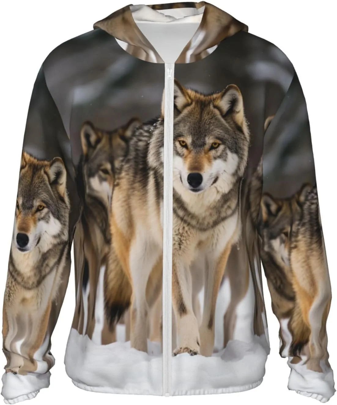 

Pack of Wolves Унисекс худи с защитой от солнца UPF 50+ GDSHJKLW