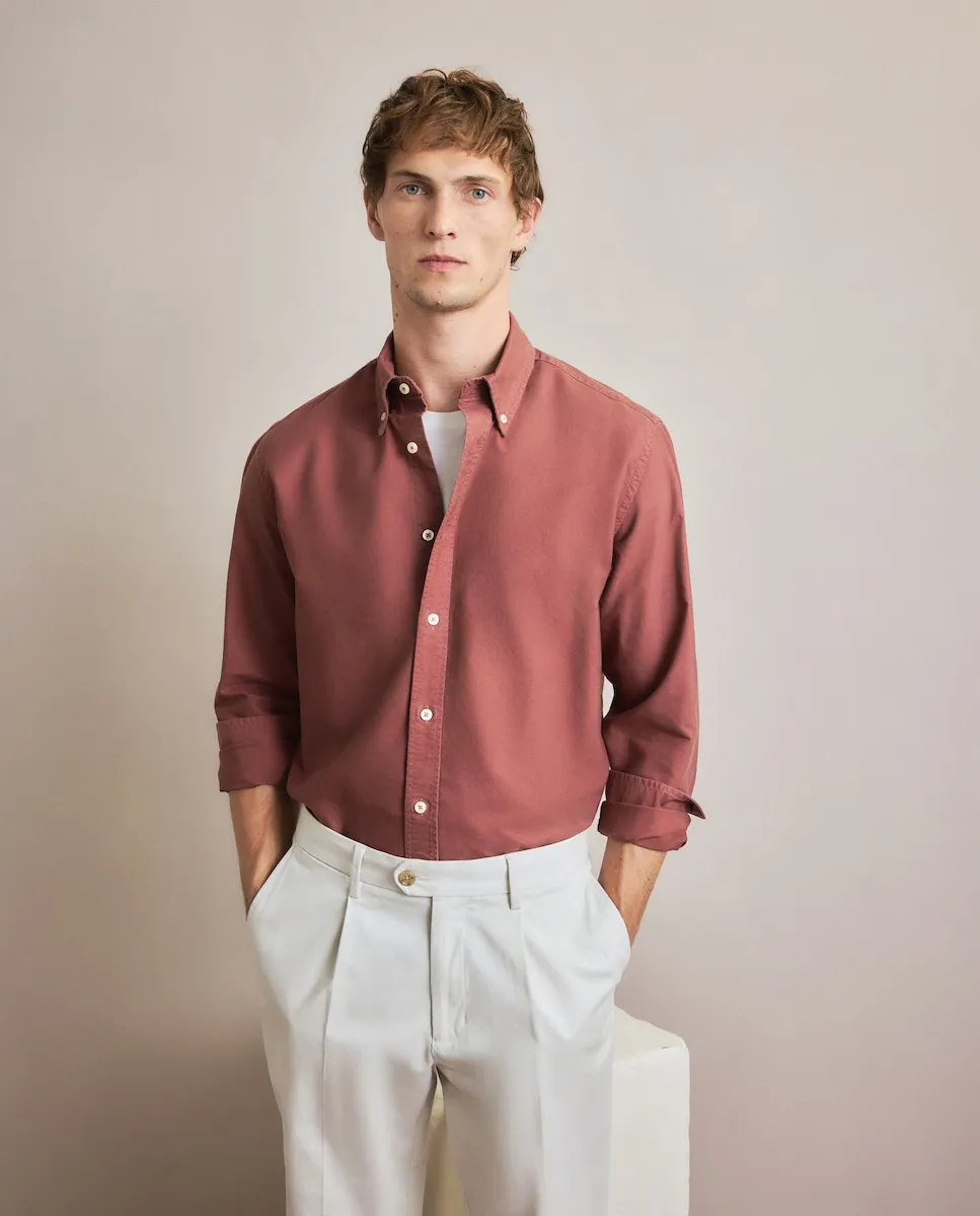 

Мужская спортивная рубашка с длинным рукавом Emidio Tucci, красный