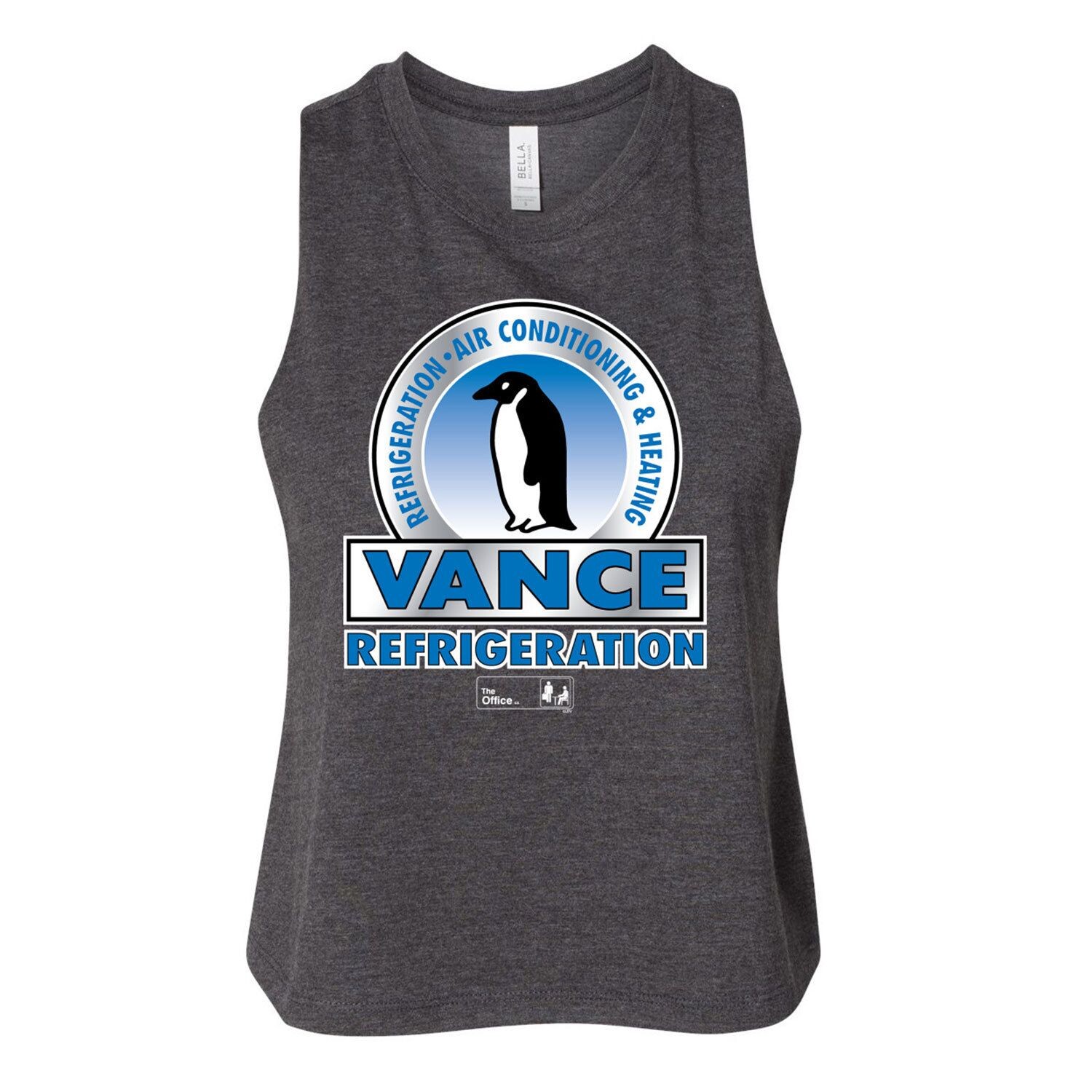 

Укороченная майка The Office Vance Fridge для юниоров Licensed Character, серый