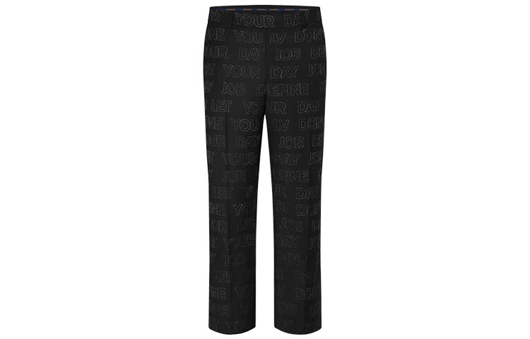 

Новые квартальные продукты LV Casual Pants Men Black Louis Vuitton, черный