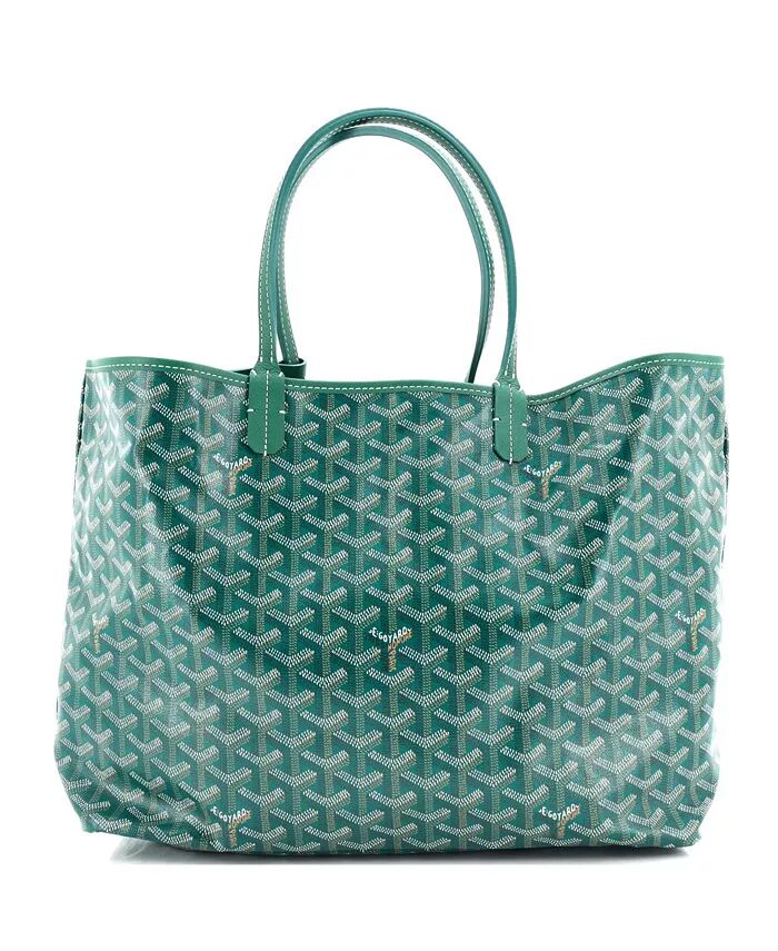 

Сумка-тоут PM Saint Louis из покрытого холста Pre-Owned Goyard, зеленый