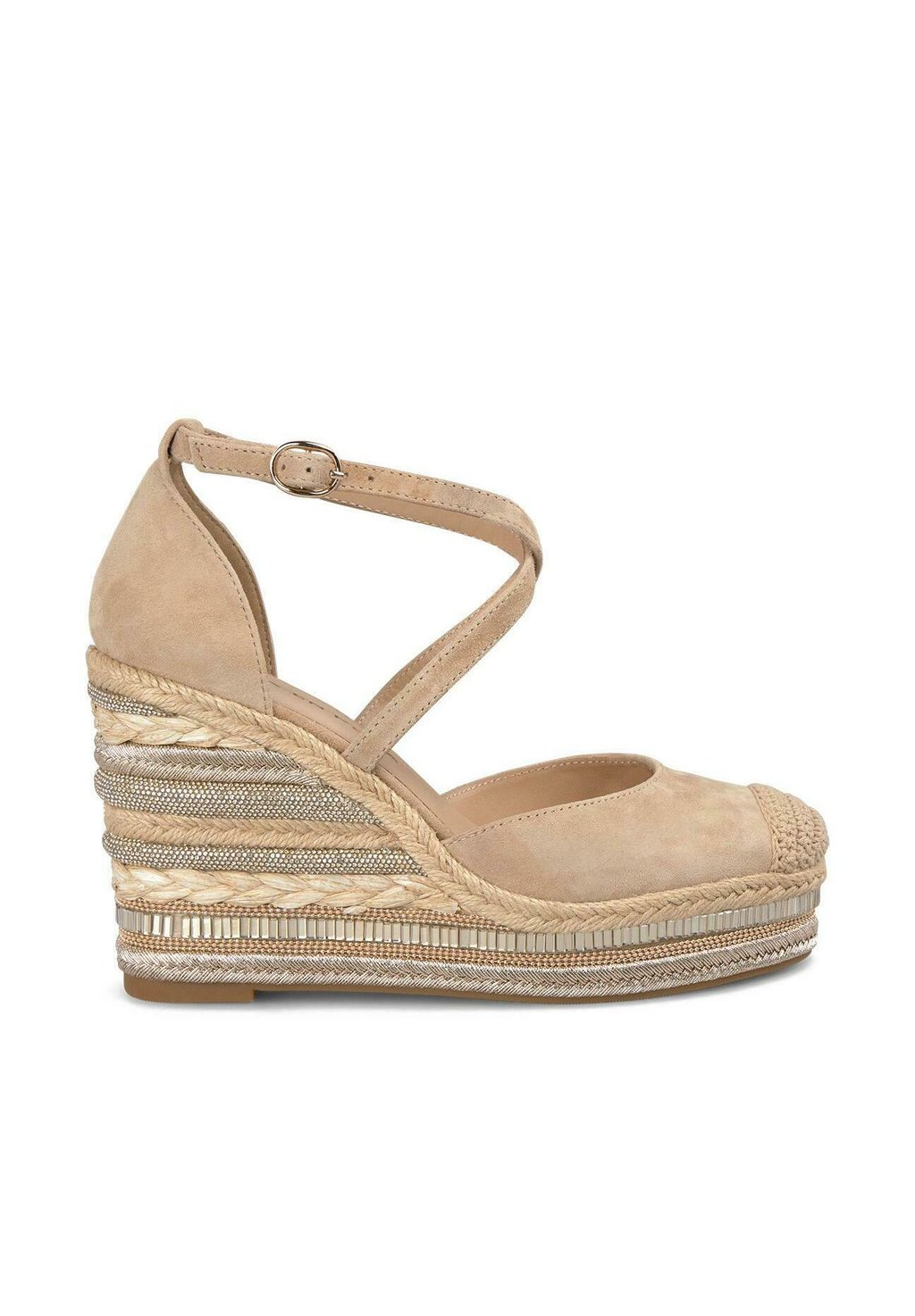 Босоножки на платформе High heels Alma en Pena, цвет Marrón Claro Jaspeado — фото 2