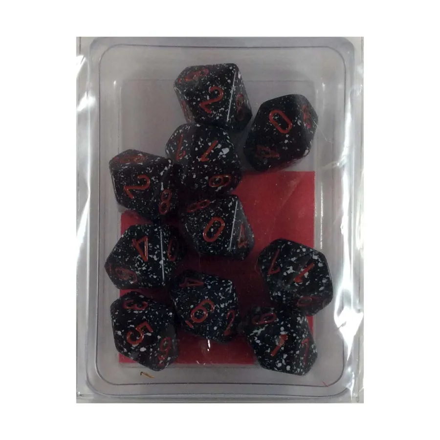 

d10 Пробел (10), Dice - Speckled - d10 & d20 (Chessex)