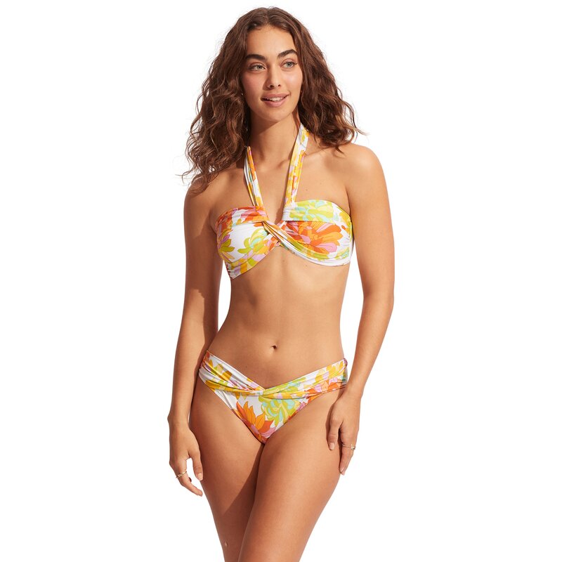 

Бикини-Чулки Palm Springs Twist Band Hipster Seafolly, цвет limelight