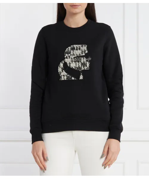 

Толстовка Karl из букле Regular fit Karl Lagerfeld, черный