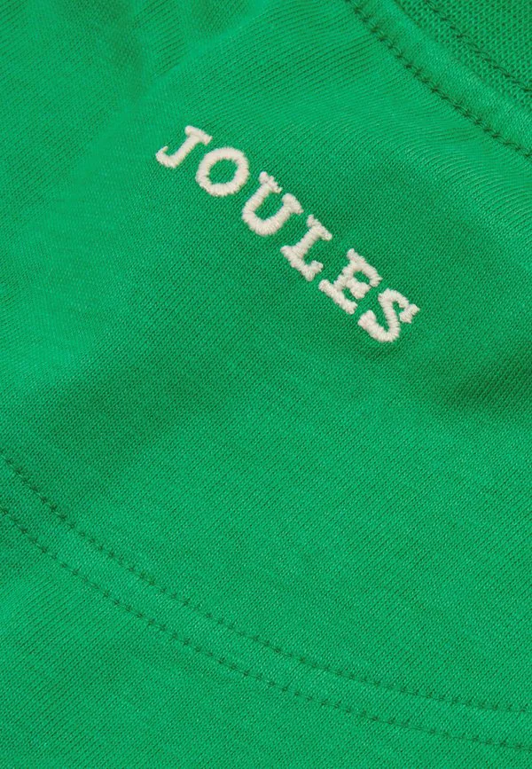 Футболка стандартного кроя с однотонным принтом let's go Joules, Green — фото 4