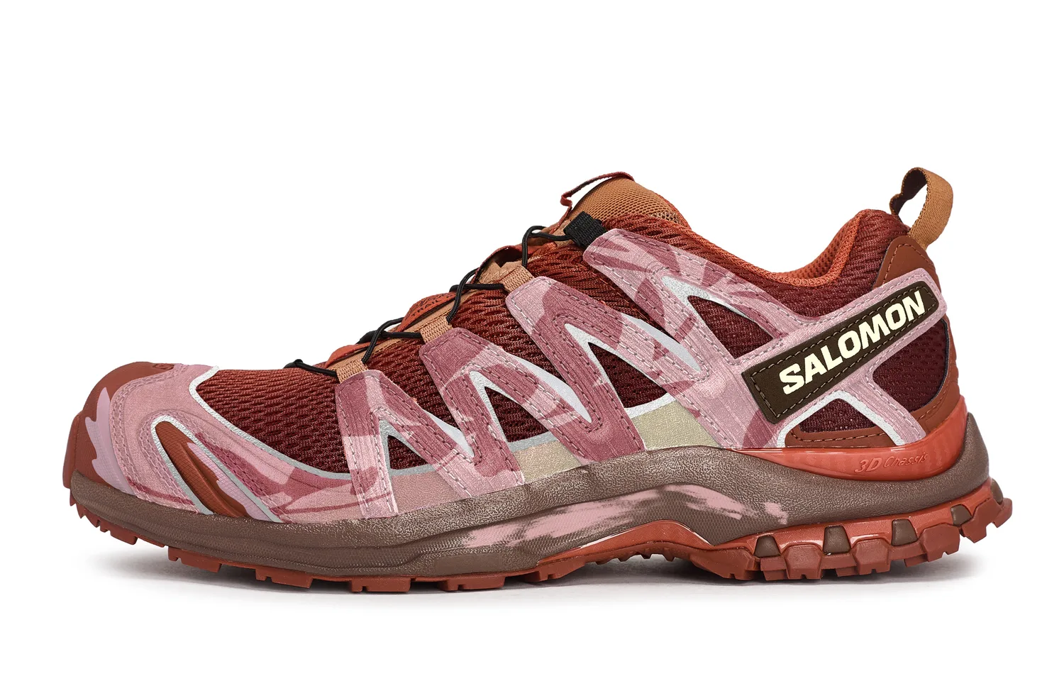 SALOMON Кроссовки для бега XA PRO 3D Low top Unisex Red Pink Gold — фото 3